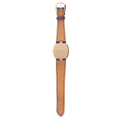 18ct yellow gold Patek Philippe ref. 3738/100 Jumbo Ellipse automatic wristwatch. Made 1990