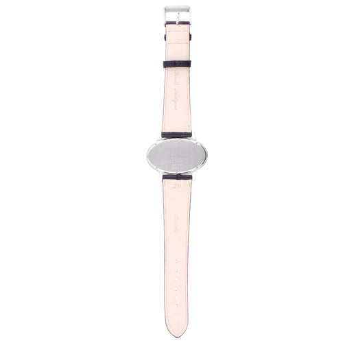 18ct white gold Chopard Eclipse wristwatch with blue dial. Made 1970