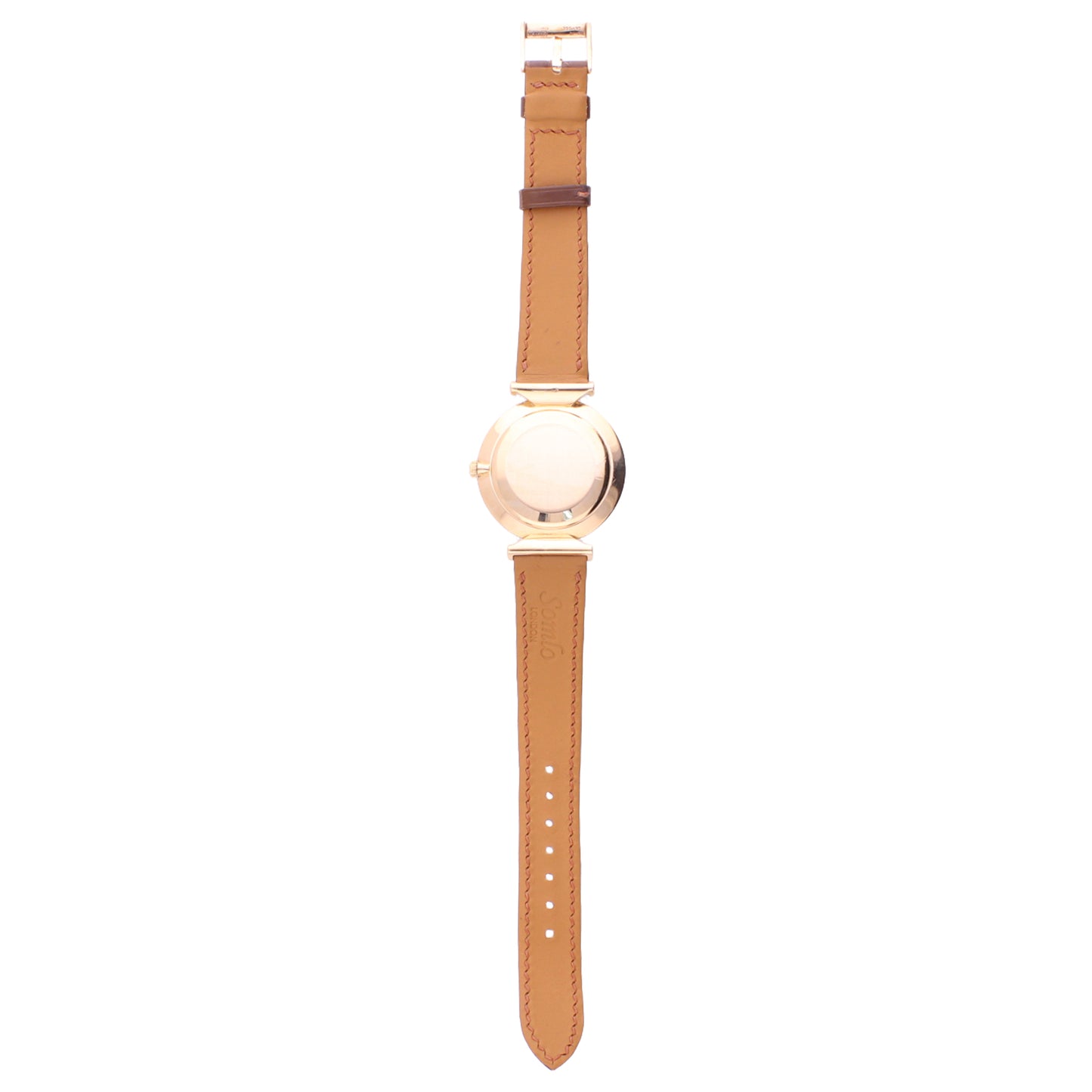 18ct rose gold Patek Philippe ref. 2592 Calatrava wristwatch with concealed lugs. Made 1960