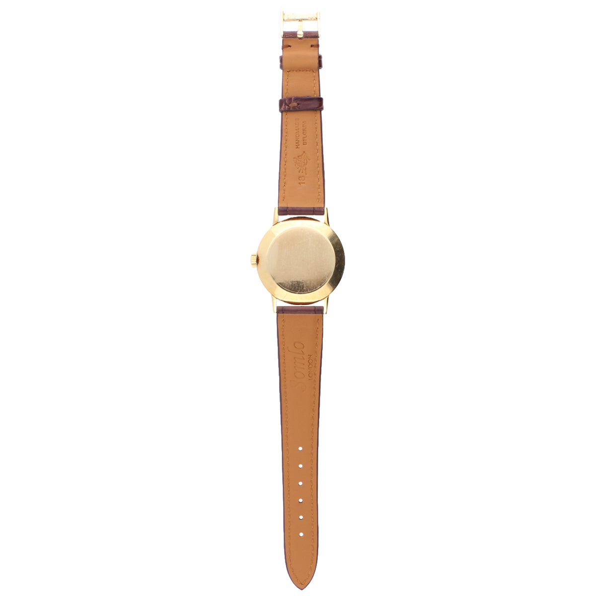 18ct yellow gold Patek Philippe ref. 1513 Calatrava wristwatch. Made 1951