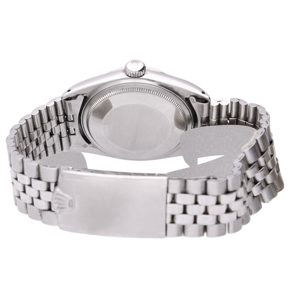 Stainless steel Rolex ref. 1601 Datejust wristwatch. Made 1970