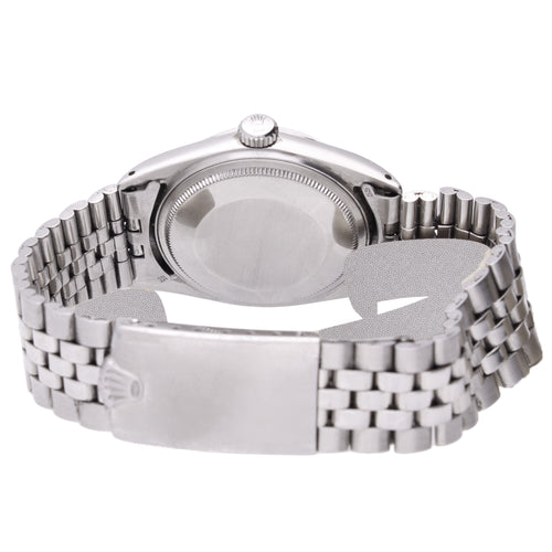 Stainless steel Rolex ref. 1601 Datejust wristwatch. Made 1970