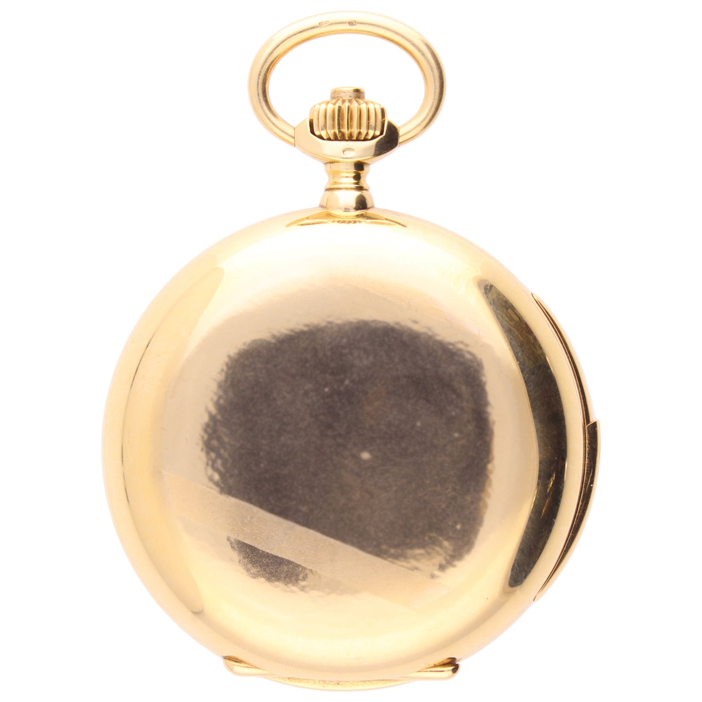 18ct yellow gold Vacheron & Constantin hunter case minute repeating, triple date calendar pocket watch with moonphases. Made 1916