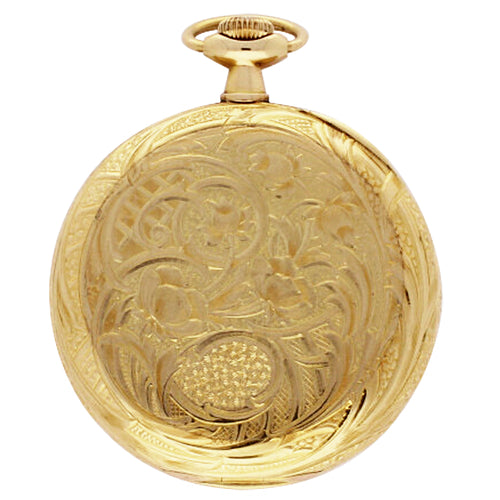 18ct yellow gold OMEGA open face pocket watch. Made 1911