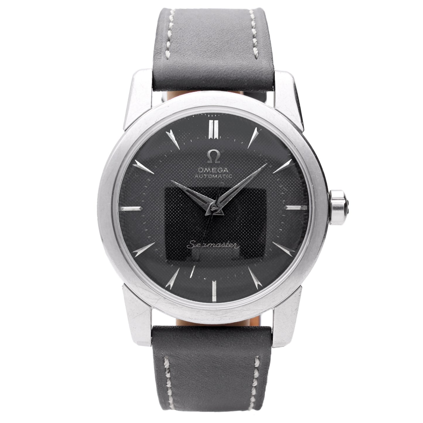 Stainless steel OMEGA Seamaster automatic wristwatch. Made 1954