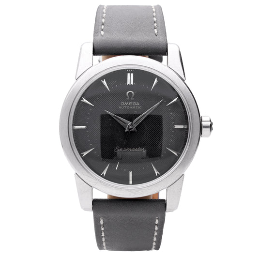 Stainless steel OMEGA Seamaster automatic wristwatch. Made 1954