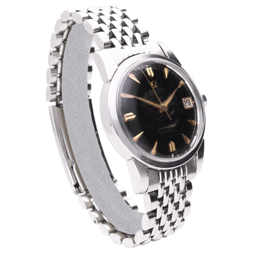 Stainless steel OMEGA Seamaster calendar automatic wristwatch. Made 1960