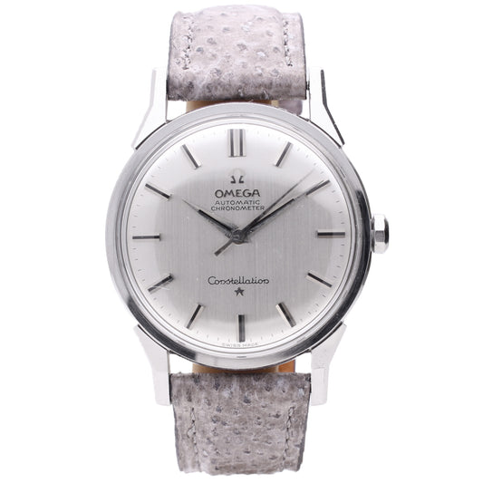 Stainless steel OMEGA Constellation automatic chronometer wristwatch. Made 1954