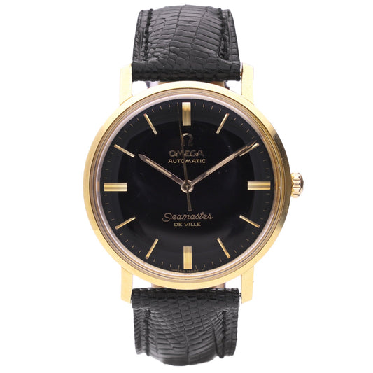 18ct yellow gold OMEGA Seamaster/De Ville automatic wristwatch. Made 1962