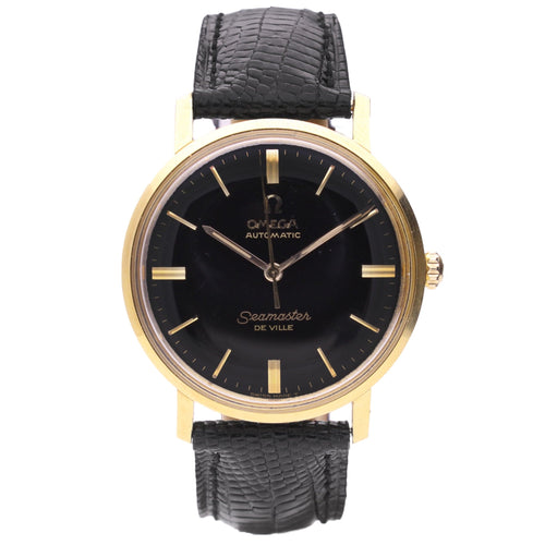 18ct yellow gold OMEGA Seamaster/De Ville automatic wristwatch. Made 1962
