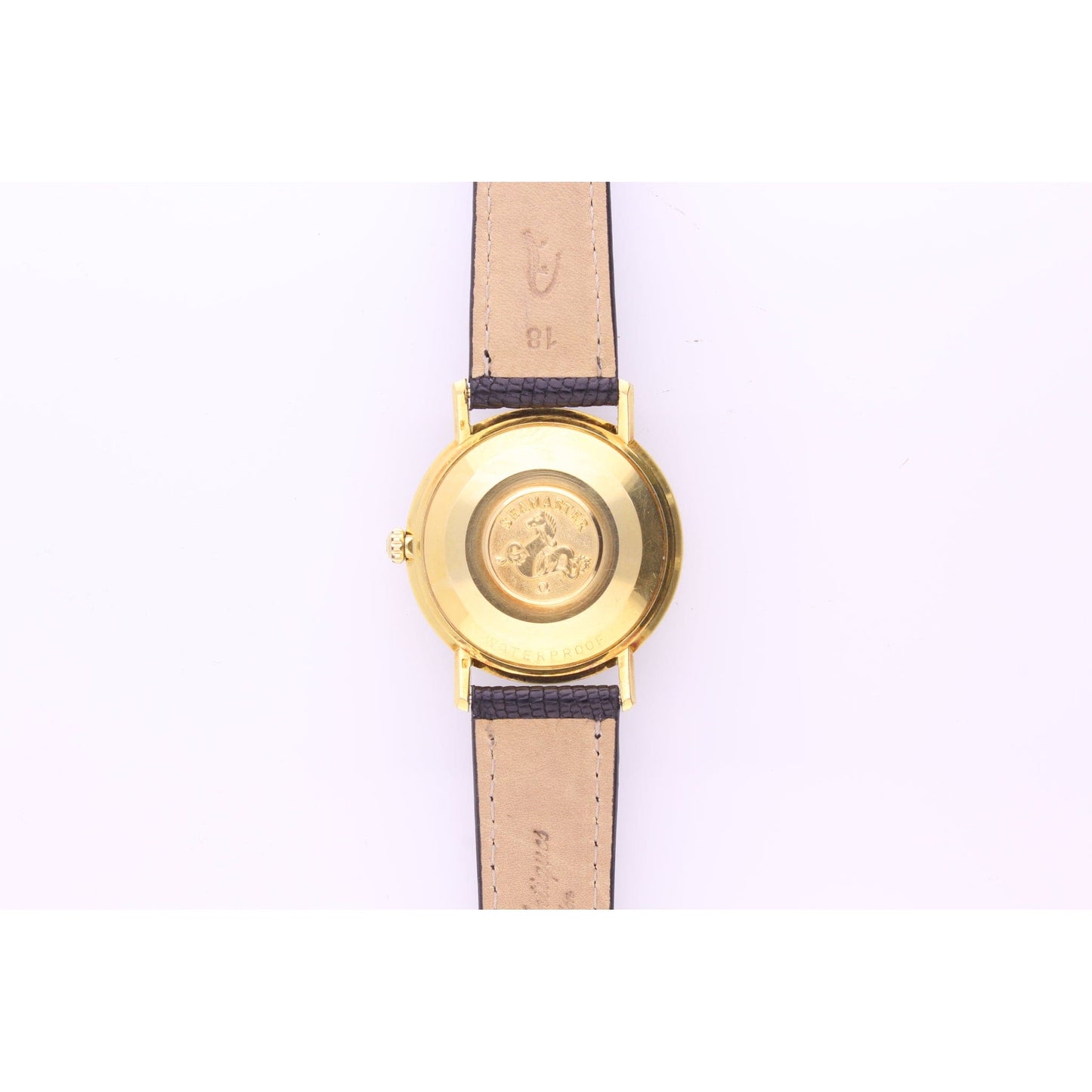 18ct yellow gold OMEGA Seamaster/De Ville automatic wristwatch. Made 1962