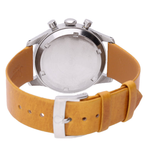 Stainless steel OMEGA chronograph wristwatch. Made 1953