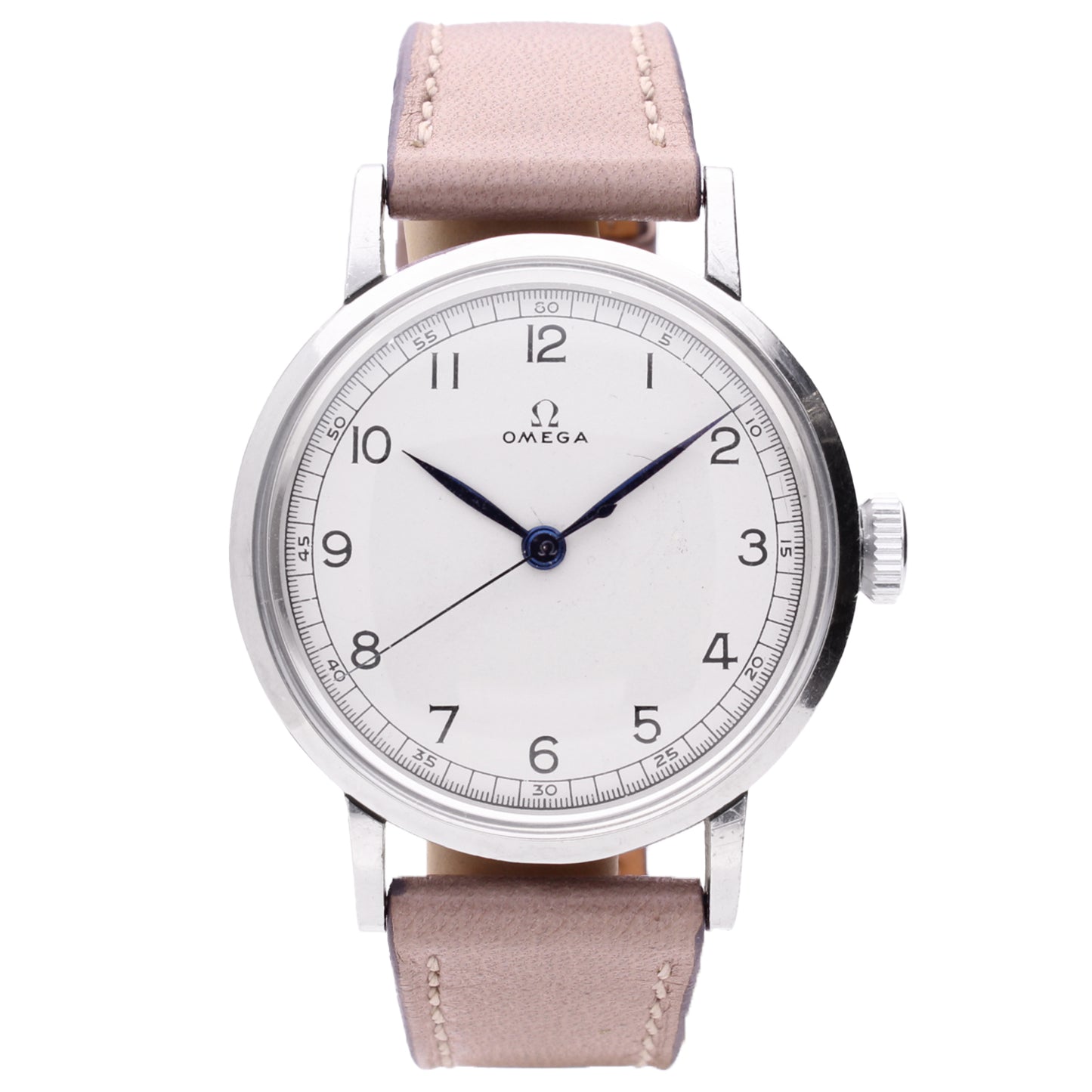 Stainless steel OMEGA dress watch. Made 1945