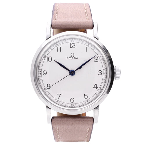 Stainless steel OMEGA dress watch. Made 1945