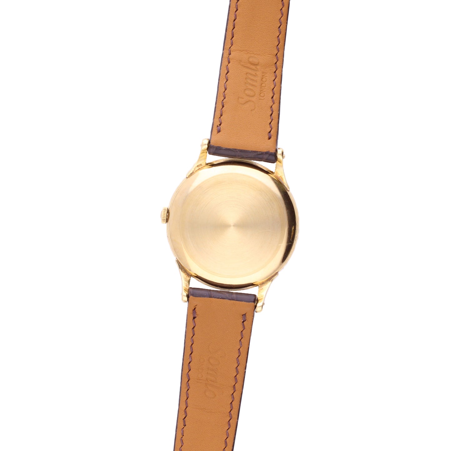18ct yellow gold OMEGA Chronometre wristwatch. Made 1947
