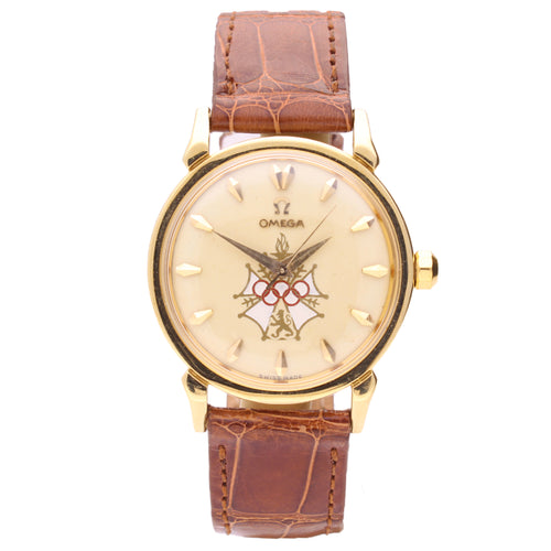 18ct yellow gold OMEGA Seamaster 