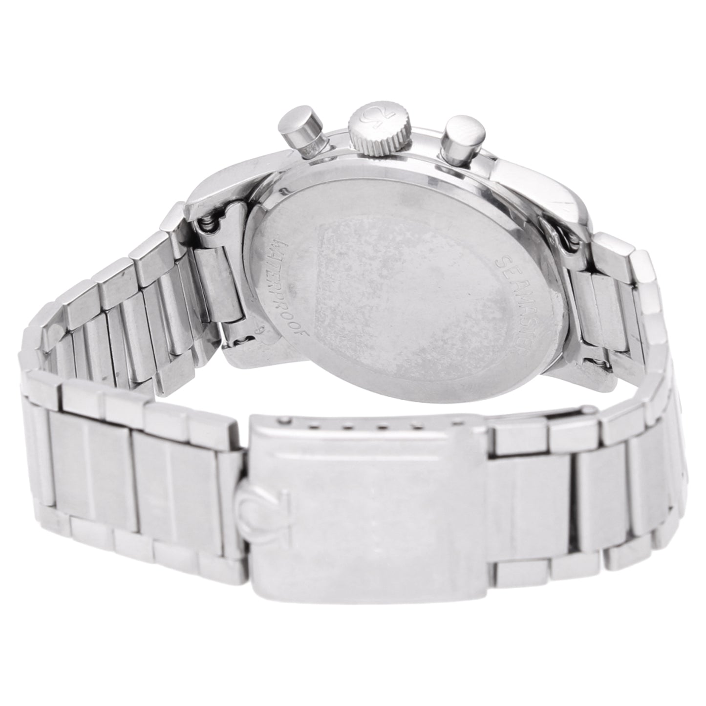 Stainless steel OMEGA Seamaster chronograph wristwatch. Made 1959