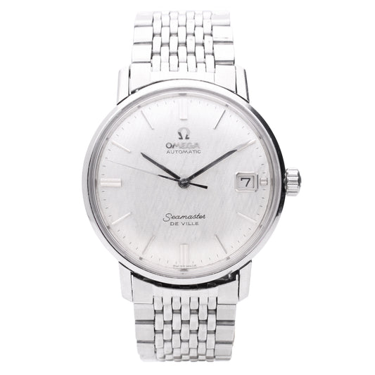 Stainless steel OMEGA Seamaster/De Ville automatic wristwatch. Made 1967