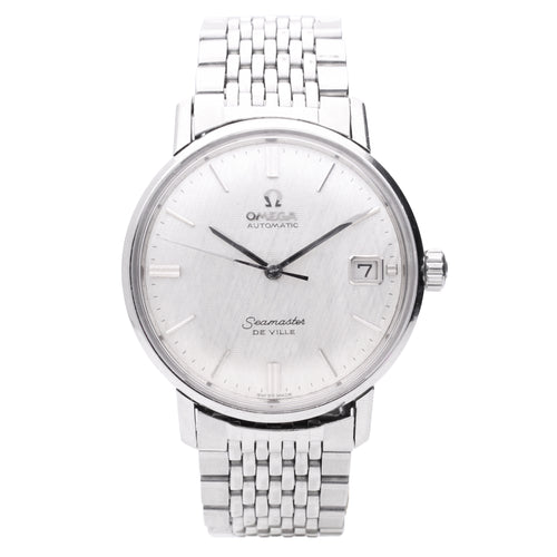Stainless steel OMEGA Seamaster/De Ville automatic wristwatch. Made 1967