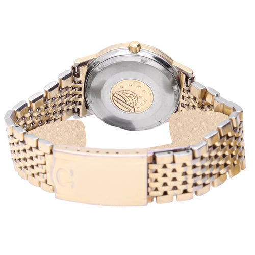 Steel & 14ct gold capped OMEGA Constellation
