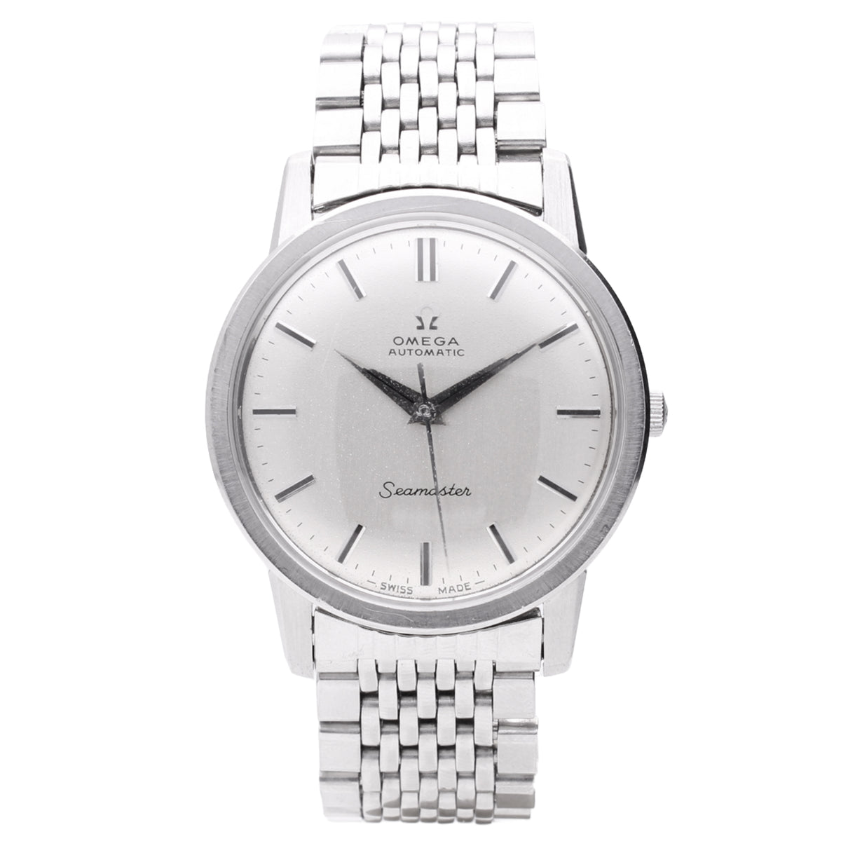 Stainless steel OMEGA Seamaster automatic wristwatch. Made 1967