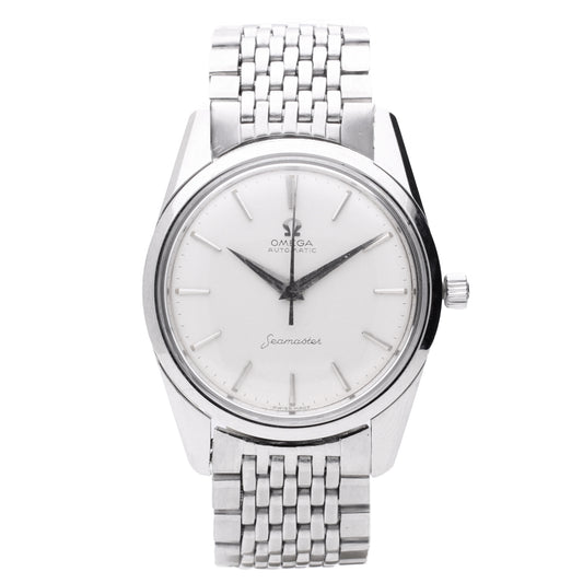 Stainless steel OMEGA Seamaster automatic wristwatch. Made 1962