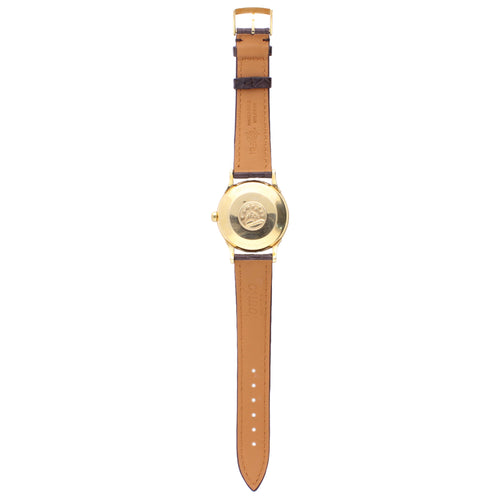 18ct yellow gold OMEGA Constellation De Luxe automatic chronometer wristwatch. Made 1956