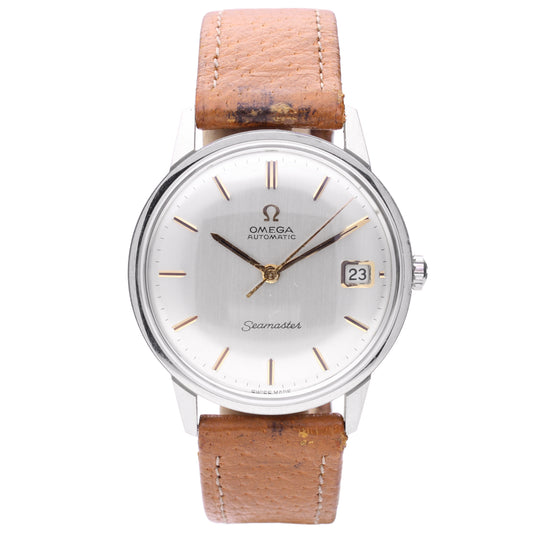 Stainless steel OMEGA Seamaster automatic wristwatch. Made 1967