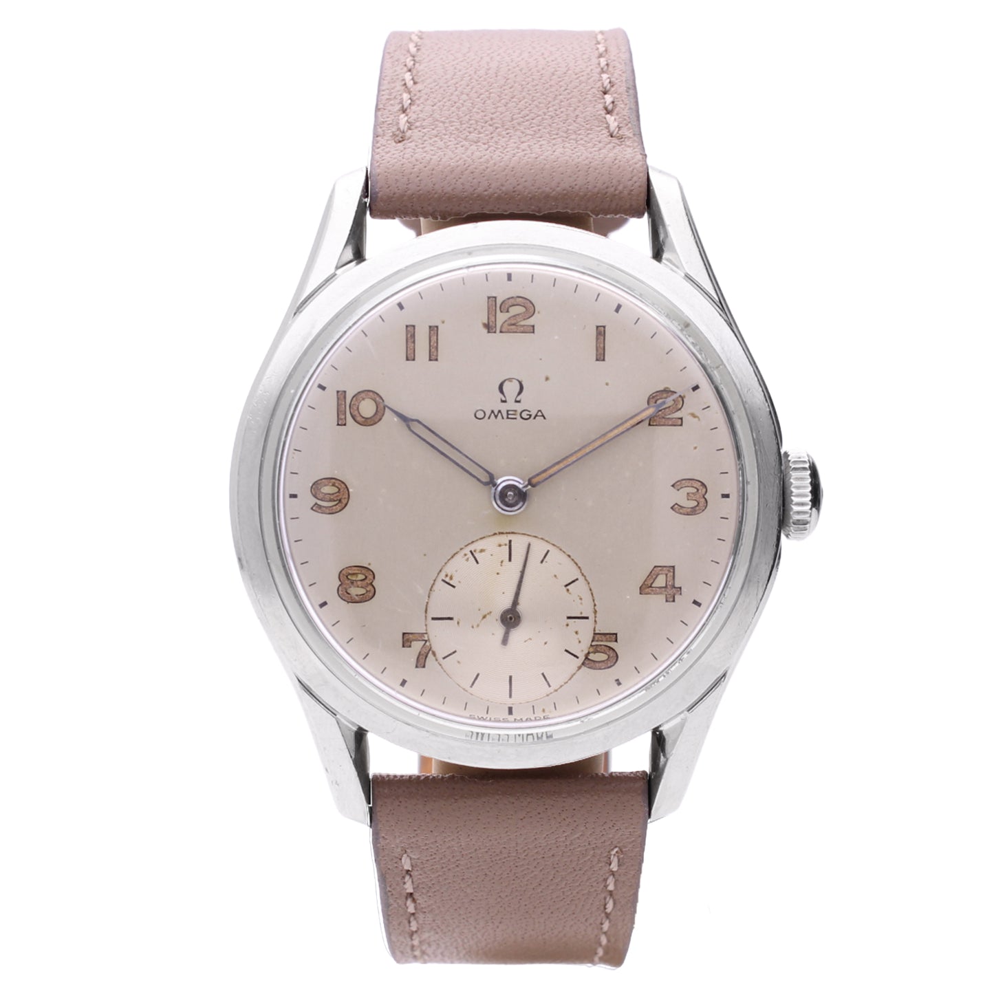 Stainless steel OMEGA dress watch. Made 1954