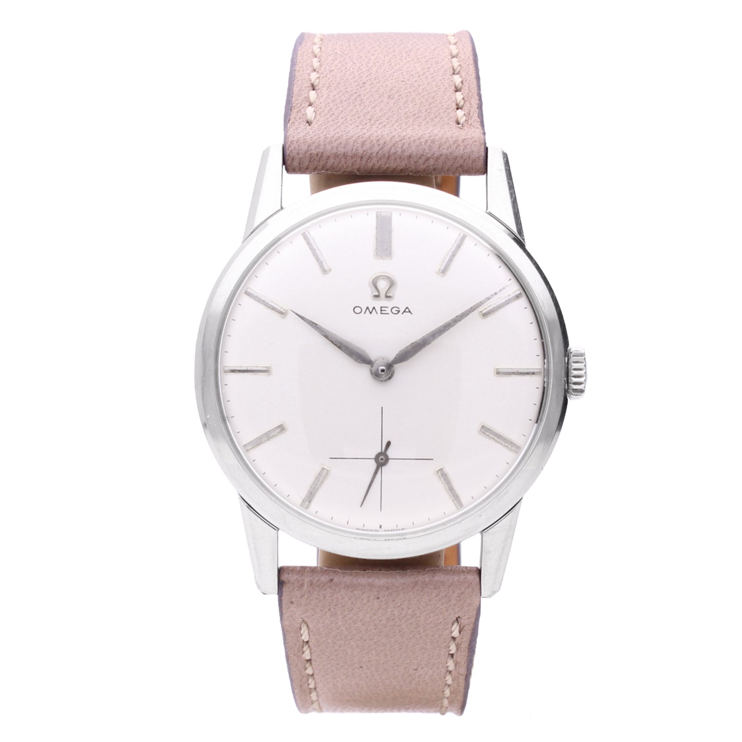Stainless steel OMEGA dress watch. Made 1962