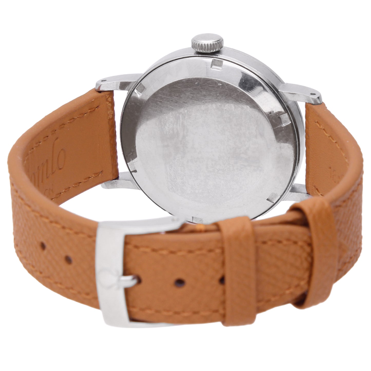 Stainless steel OMEGA Chronomètre wristwatch. Made 1947
