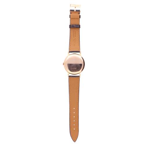 18ct rose gold OMEGA Chronomètre wristwatch. Made 1951