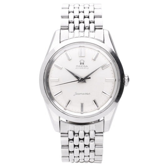 Stainless steel OMEGA Seamaster automatic wristwatch. Made 1960