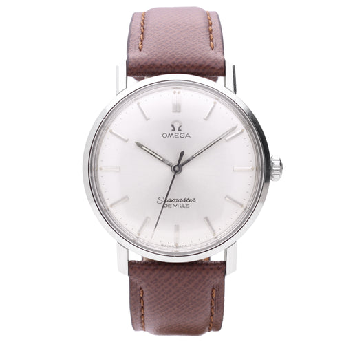Stainless steel OMEGA Seamaster/De Ville wristwatch. Made 1965