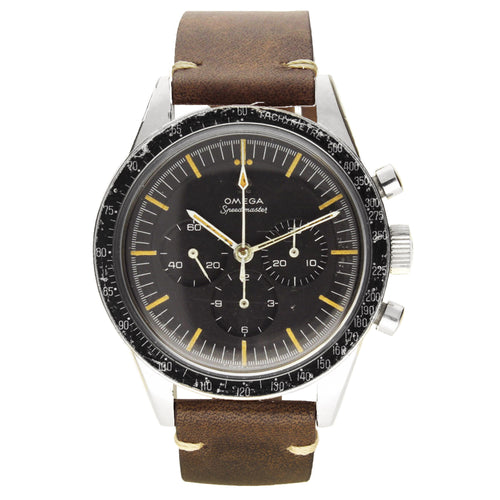 Stainless steel OMEGA ref. 105.003 Speedmaster 'Ed White' chronograph wristwatch. Made 1966